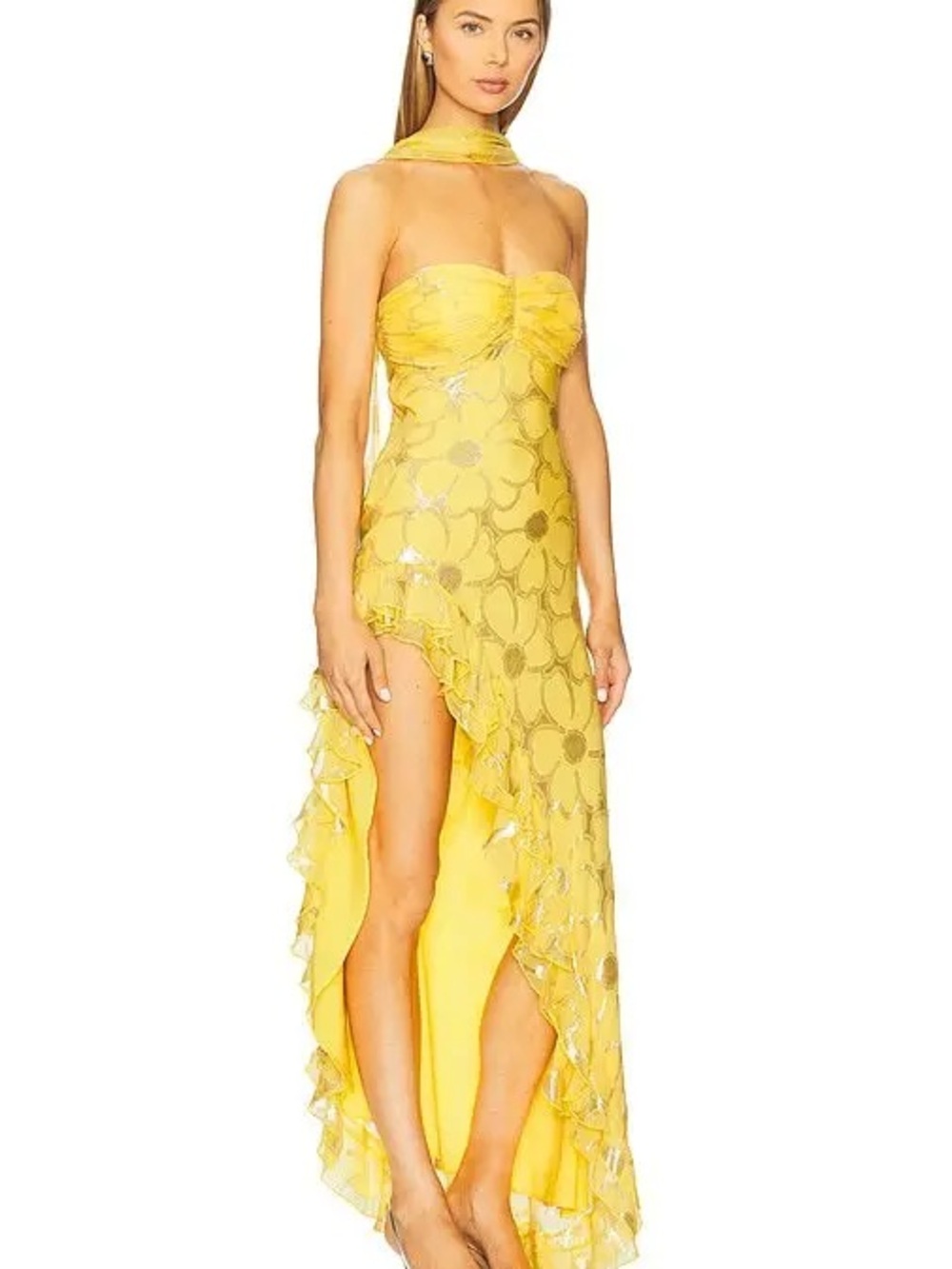 DELFI Hana Dress in Yellow Gold >
Delfi Collective •